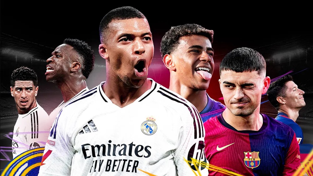 doi hinh real madrid gap barca